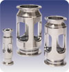 Flow Indicators - Sterile View Thru Flow Indicator for Hygienic Applications